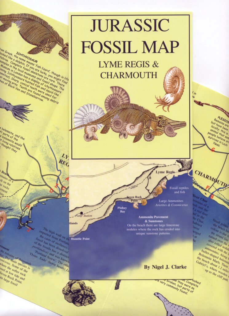 jurassic fossil map