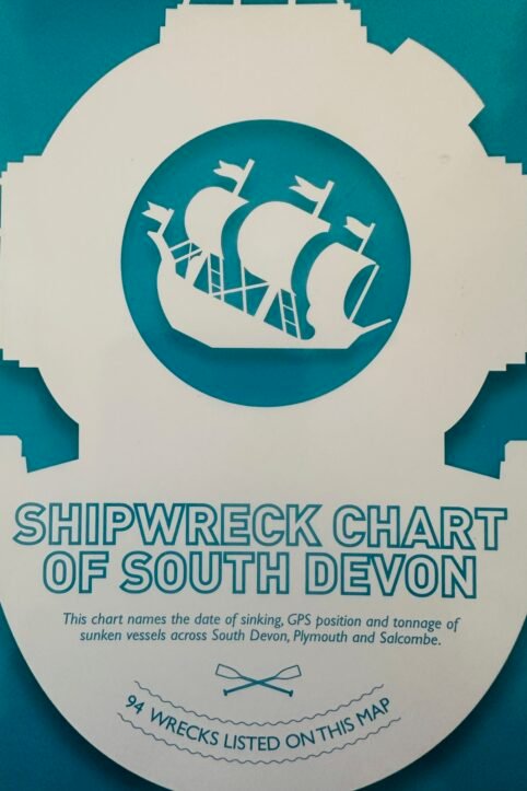 SHIPWRECK CHART OF SOUTH DEVON